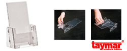Flat pack Brochure Holder 1/3 А4