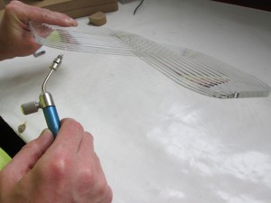 Acryl glass polishing